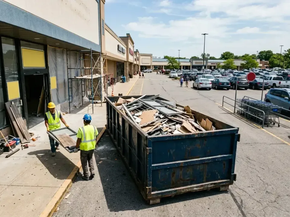 retail-store-renovation-debris-003 — frequently asked questions, Roll-off Dumpster Rentals in Palos Verdes Estates, CA